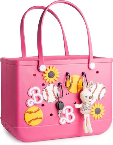 مجموعة خطافات ساحرة مكونة من قطعتين لإكسسوارات حقيبة بوج، وإكسسوارات الديكور لحقيبة حمل الشاطئ وهدايا الكرة اللينة المطاطية وإكسسوارات حقيبة الشاطئ in Kuwait