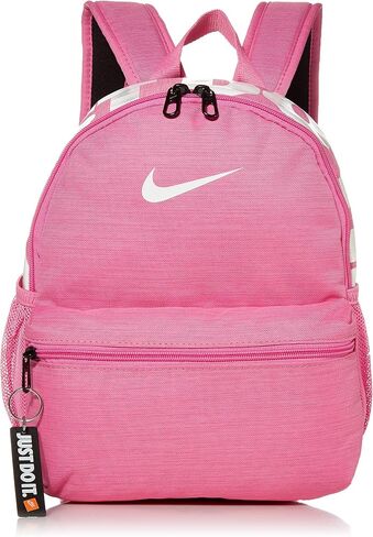 Nike Brasilia "just Do It" Backpack (mini), Black/Black/(Glossy White), Misc in Saudi Arabia