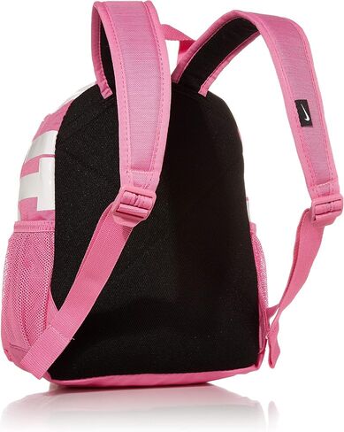 Nike Brasilia "just Do It" Backpack (mini), Black/Black/(Glossy White), Misc in Saudi Arabia