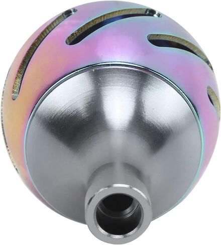 Fishing Reel Handle,Power Handle Grip,Fishing Reel Handle,Fishing Power Knob Reel Handle Knob All Metal Colorful Fishing Accessories Replacement in Saudi Arabia