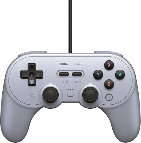 8BitDo Pro 2 Wired Controller for Switch, Windows, Steam Deck & Raspberry Pi (Gray Edition) in Saudi Arabia