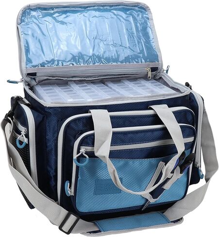 OSAGE RIVER Fishing Tackle Bag with Tackle Boxes, Saltwater Fishing Gear Bag, Tackle Box Organizer with Waterproof Non-Slip Bottom, Padded Shoulder Strap, and Fishing Pliers, Fishing Gifts for Men in Saudi Arabia