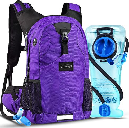Hydration Pack Thermal Insulated Hydration Backpack with 2L BPA Free Leak-Proof Water Bladder, Daypack Perfect for Running, Cycling, Hiking, Climbing-Keep Liquids Cool Up to 4 Hours in Kuwait