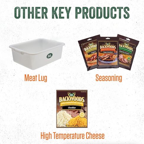 منتجات LEM خلاط اللحوم المائل بسعة 25 رطل، من الفولاذ المقاوم للصدأ، المحرك أو المطحنة غير متضمنة in Kuwait