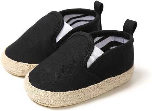 JOINFREE أحذية قماشية للأطفال البنات والأولاد من JOINFREE نعال ناعمة للكاحل أحذية رياضية للأطفال الصغار أحذية مشاية أولى in Kuwait