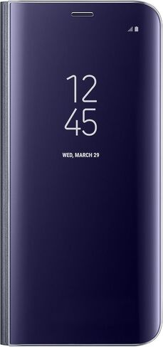 Samsung Galaxy S8 ONLY S-View Flip Cover with Kickstand, Orchid Grey in Saudi Arabia