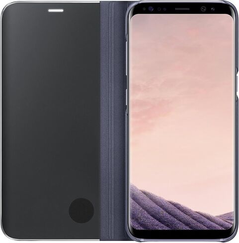 Samsung Galaxy S8 ONLY S-View Flip Cover with Kickstand, Orchid Grey in Saudi Arabia