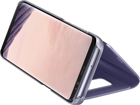Samsung Galaxy S8 ONLY S-View Flip Cover with Kickstand, Orchid Grey in Saudi Arabia
