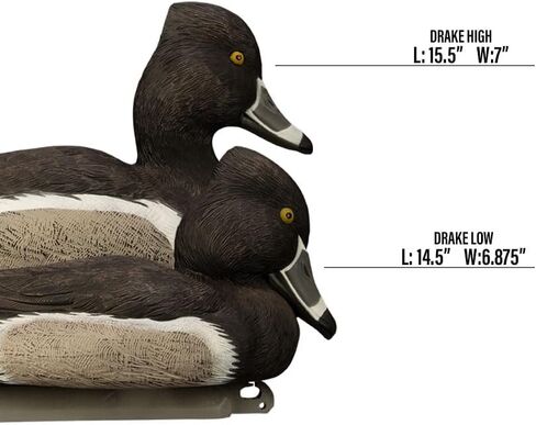 Higdon Outdoors سفينة حربية Ringneck-All Drakes Duck الأفخاخ، مملوءة بالرغوة in Saudi Arabia