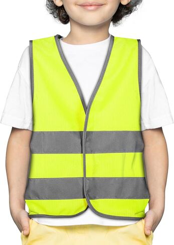 VICTGOAL Kids Reflective Vest High Visibility Vest Safety Reflective Vest Traffic Vest for Kindergarten Preschool Boys Girls in Saudi Arabia