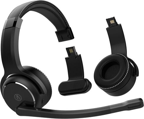 Rand McNally ClearDryve 220 Premium 2-in-1 Wireless Headset for Clear Calls with Noise Cancellation, Long Battery Life & All-Day Comfort in Kuwait