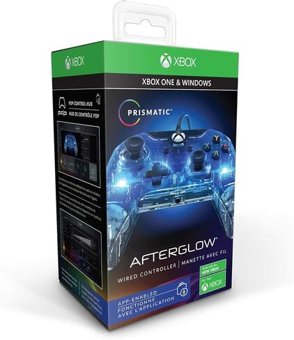 PDP Afterglow Prismatic LED Wired Controller: Multicolor - Xbox One in Saudi Arabia