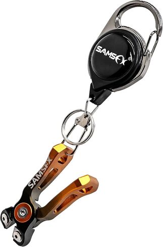 SAMSFX Mini Fishing Line Cutters with Retractors, Braid Scissors,Tungsten Line Cutter That Cut Braid, Mono and Fluoro Lines Clean and Smooth Fly Fishing Equipment in Saudi Arabia