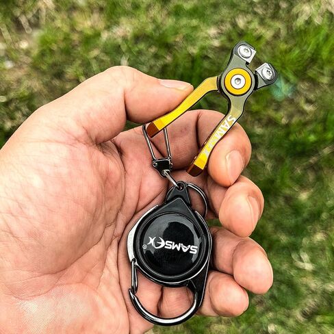 SAMSFX Mini Fishing Line Cutters with Retractors, Braid Scissors,Tungsten Line Cutter That Cut Braid, Mono and Fluoro Lines Clean and Smooth Fly Fishing Equipment in Saudi Arabia