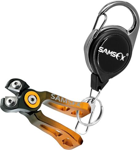 SAMSFX Mini Fishing Line Cutters with Retractors, Braid Scissors,Tungsten Line Cutter That Cut Braid, Mono and Fluoro Lines Clean and Smooth Fly Fishing Equipment in Saudi Arabia