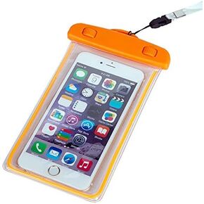 Maximalpower Universal Waterproof Case Dry Bag Pouch Glow in Dark for Cell Phone iPhone X 4,5,6,7,8 and Plus, Samsung Galaxy Note 4,5,6,8 S8/S8 Plus, Google Pixel 2 HTC LG Sony Moto up to 6.0" -Black