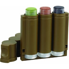 Hunters Specialties Speed Camo Tri-Color Makeup Stick - Pocket Size Long-Lasting Easy-to-Use Concealment Makeup for Hunting