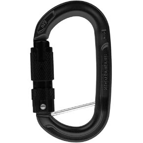 Oxy Captive Bar Carabiner, Auto Lock, Black