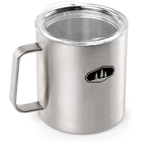 GSI Outdoors 63250 Glacier Ss 15 Oz Camp Cup Brushed