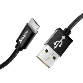 كابل Premier Energizer USB C من النوع C 3.0 شحن سريع ومزامنة سلك شبكي مجدول من النايلون مع طرف معدني، 4 أقدام و6 أقدام و8 أقدام in Kuwait