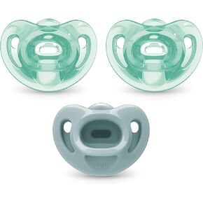 NUK Comfy Pacifiers, 0-6 Months, 6 Pack