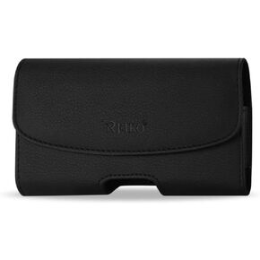 Reiko Wireless Horizontal Slim Pouch Belt Clip for iPhone 6/6S - Black,HP102B-562804BK