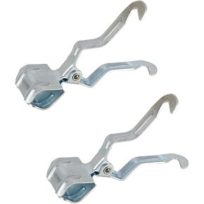 2Pcs Outdoor Multifunctional Tools Metal Iron Clip Paper Tissue Hanging Hook Clip Camping Tent Accessories Clip Lamp Hanger
