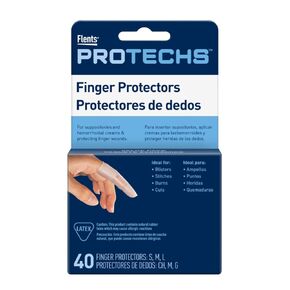Acu-Life Finger & Toes Cots, Rubber, Assorted Sizes (S/M/L), 40 Count