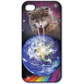 Dimension 9 Slim 3D Lenticular Cell Phone Case for Apple iPhone 5 or iPhone 5s - 1800s Zombie Boy with Clock