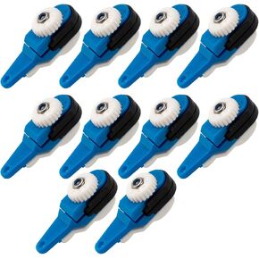 10Pcs Heavy Tension Snap Release Clips, Fishing Tension Snap Release Clips, Adjustable Fishing Downrigger Release Clips Clamp for Planer Board Offshore Fishing Weight Kite Trolling