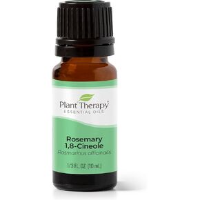 Plant Therapy Rosemary Essential Oil 100% Pure, Undiluted, Natural Aromatherapy, Therapeutic Grade 10 mL (1/3 oz)
