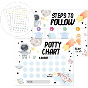 Potty Training Sticker Chart,Truck Potty Reward Sticker Chart for Toddlers Boys Girls, 10 Potty Chart with 216 Stickers, Toilet Time for Kids School Teaching or Home Training-07