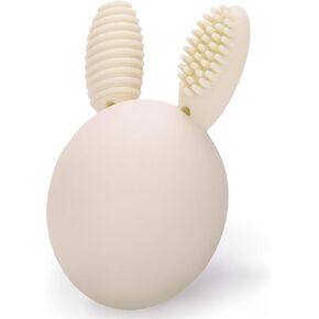 Bunny Eggy Baby Teething Toy Infant Teether Rabbit Egg Rattle Toy Teething Pain Relief for Babies Boys Girls - Mint