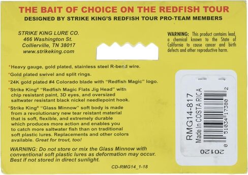 Strike King Redfish Magic Saltwater SB,Watermelon Crt tl/Red Head in Saudi Arabia