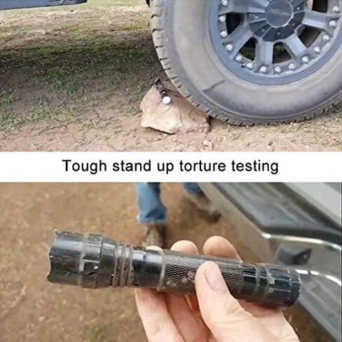 Best Tactical Flashlights 2022 1250 High Lumen 1 Mode EDC Tac Light Spotlight for Fox Deer Coon Night Hunting Offset Picatinny Rail Mount Pressure Switch Self Defense Outdoor Camping Survival in Kuwait