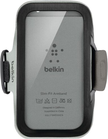 Belkin Slim-Fit Armband with Cord Storage for Samsung Galaxy S4 (Black) in Saudi Arabia