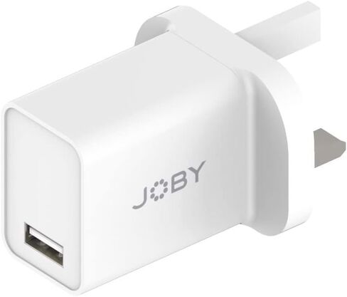 JOBY 12W USB-A Wall Charger (2.4A), Type G Socket, Wall Charger, USB Charger in Saudi Arabia