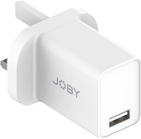 JOBY 12W USB-A Wall Charger (2.4A), Type G Socket, Wall Charger, USB Charger in Saudi Arabia