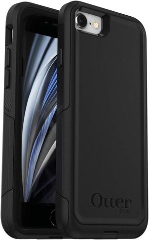 حزمة: جراب OtterBox COMMUTER SERIES لهاتف iPhone SE (الجيل الثاني - 2020) وiPhone 8/7 (وليس PLUS) – (ALLET WAY) + PopSockets PopGrip – (PETAL POWER) in Kuwait