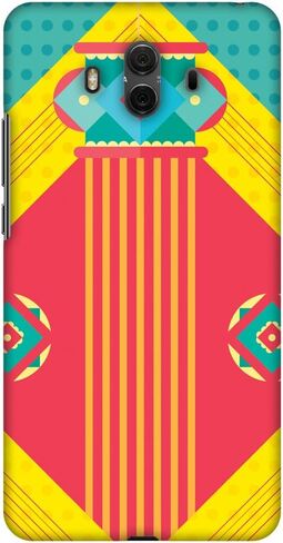 AMZER Slim Fit Handcrafted Designer Printed Hard Shell Case Back Cover for Huawei Mate 10 - Be Silly in Saudi Arabia