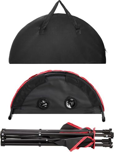 طاولة تخييم محمولة من SOUJOY، طاولة نزهة قابلة للطي، طاولات شاطئ للسفر مقاومة للماء من القماش مع 4 حامل أكواب للشواء في الهواء الطلق وصيد الأسماك ونيران المخيمات والتخييم in Kuwait