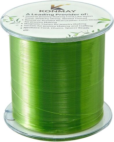 KONMAY Monofilament Fishing Line, High Strength, Abrasion Resistance and Low Memory Mono Line for Fishing and Crafting in Kuwait