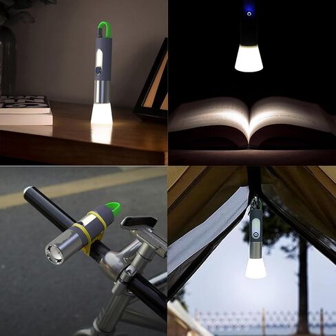 2 حزمة مصباح يدوي LED قابل لإعادة الشحن، USB C 1000 لومن عالي مصباح يدوي LED صغير فائق السطوع، مصابيح فلاش تكتيكية LED مع 4 أوضاع إضاءة للمنزل والتخييم ومصباح الطوارئ in Kuwait