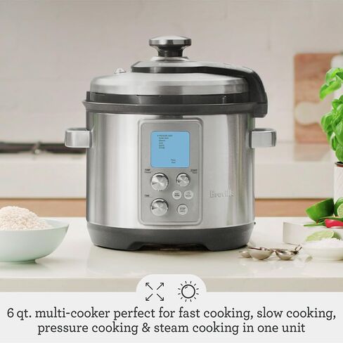 Breville BPR700BSS Fast Slow Pro Slow Cooker, Brushed Stainless Steel in Saudi Arabia