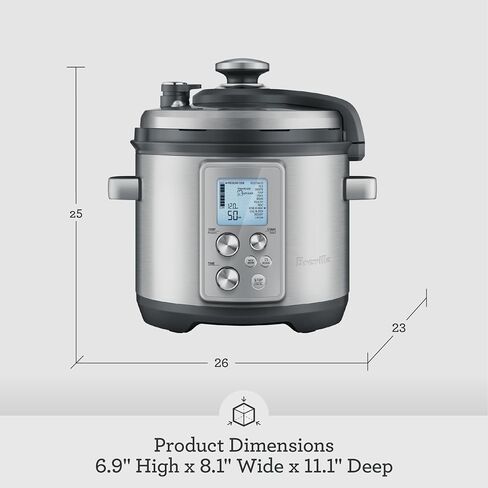 Breville BPR700BSS Fast Slow Pro Slow Cooker, Brushed Stainless Steel in Saudi Arabia