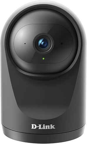D-Link Indoor Pan & Tilt Wi-Fi Camera w/ 360 Degree View, Full 2K 1296p Resolution, Sound & Motion Detection, 2-Way Audio, Cloud & Local Recording, Night Vision (DCS-6501LH) in Saudi Arabia