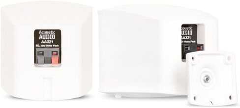 Acoustic Audio AA321B Mountable Indoor Speakers 400 Watts Black Bookshelf Pair in Kuwait