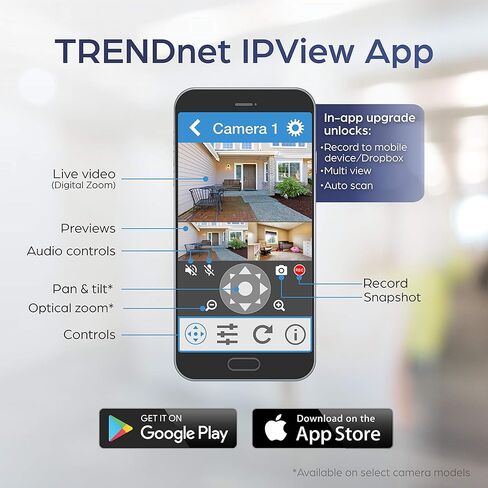 TRENDnet Indoor/Outdoor 3MP Motorized PTZ Dome Network Camera, 4x Optical Zoom, 16x Digital Zoom, Autofocus, IP66 Housing, Free iOS and Android mobile apps, ONVIF Profile S, TV-IP420P in Saudi Arabia