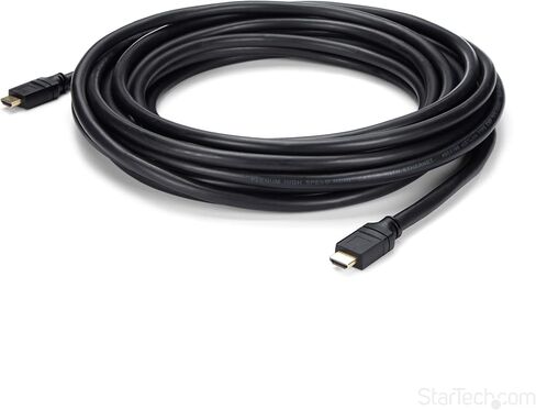 StarTech 25ft Plenum HDMI Cable, 4K 30Hz, 10.2Gbps, Male to Male (HDPMM25) in Kuwait