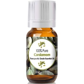Diffuse Essential Oils 10ml - Cardamom Essential Oil - 0.33 Fluid Ounces